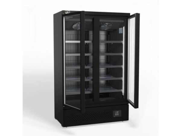 AG CSB1000 Two Glass Door Upright Display Fridge - 1000 Litre