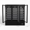 AG CSB1500 Triple Glass Door Upright Display Fridge - Image 3