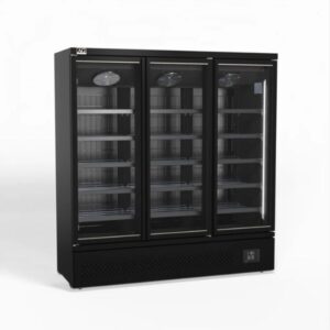 AG CSB1500 Triple Glass Door Upright Display Fridge