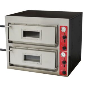 BakerMax Black Panther Pizza Double Deck Oven EP-1-SDE