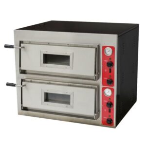 BakerMax Black Panther Pizza Double Deck Oven EP-2E