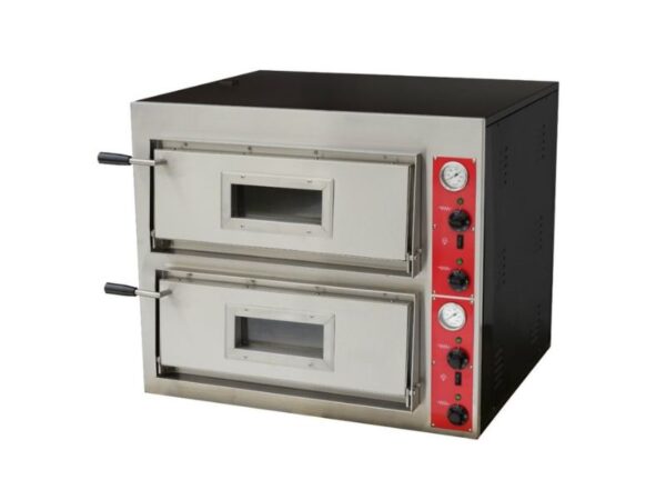 BakerMax Black Panther Pizza Double Deck Oven EP-2E