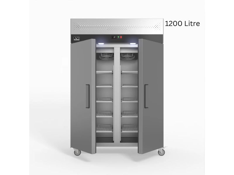 AG GNX1200BT 1200 Litre Double Door Upright Freezer