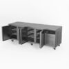 AG GNX4100TN Four Door Under Bench Fridge 700mm Depth - Image 2