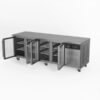 AG GNX4100TNG Four Glass Door Display Bench Fridge 700mm Depth - Image 2
