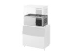 commercial ice machine producing 205kg of cube ice daily, it's stackable, Hoshizaki IM-240XNE