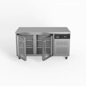 AG PAX2100TNG Under Bench Display Fridge 2 Glass Door 800mm Depth