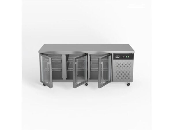 AG PAX3100TNG 3 Door Under counter Display Fridge 800mm Depth