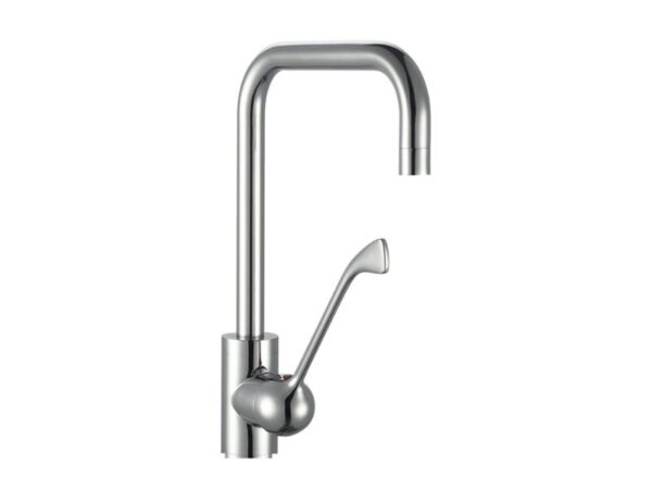 Sunmixer Deck Mounted Faucet with Wrist-Action Handle T20111