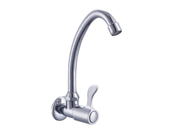 Sunmixer Wall Mounted Gooseneck Faucet with Front Handle T20139L