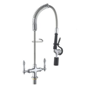 Sunmixer Mini Pre Rinse Unit with 180mm Riser and 560mm Hose T98001MN-1C