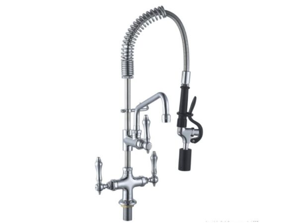 Sunmixer T98001MN-2C Pre Rinse Unit with Add-on Faucet and 152mm Swing Nozzle