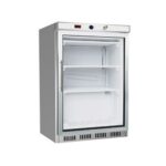 Thermaster HF200G S/S 140L Glass Door Bar Freezer