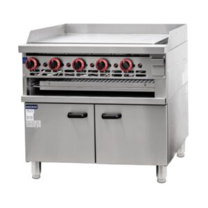 GGS-36 Gasmax Gas Griddle and Toaster with Cabinet 900