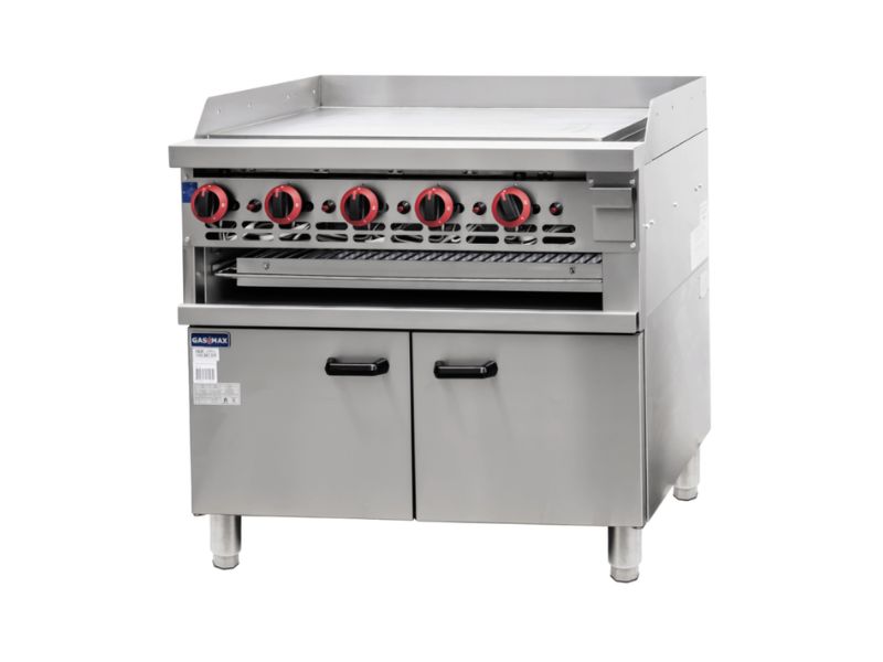 GGS-36 Gasmax Gas Griddle and Toaster with Cabinet 900