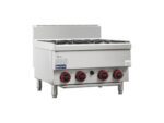 Gasmax JUS-TR-4B Benchtop 4 Burner Cooktop 650mm Deep