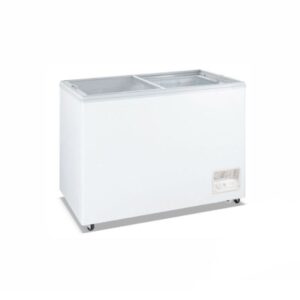 Thermaster WD-200F Display Chest Freezer - Flat Top Sliding Door