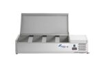 XVRX1200/380S, FED-X bench top salad fridge with lid 1200mm wide
