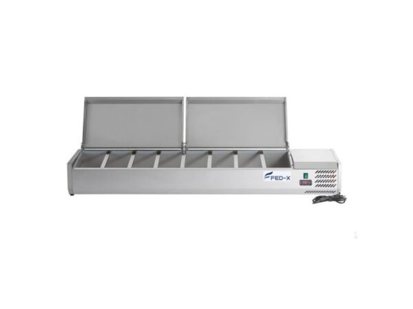 FED-X Benchtop Salad Prep Fridge - XVRX1800/380S