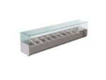 XVRX2000/380 FED-X Flat Glass Refrigerated Salad Bar 2000mm
