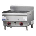 Gasmax JUS-TRH60E 2 Burner Gas Chargrill (650mm Depth)