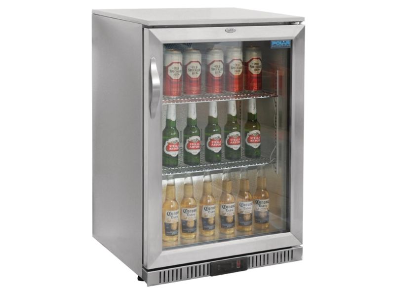 Polar 1 Door Mini Bar Fridge 138 Litre, GL007-A