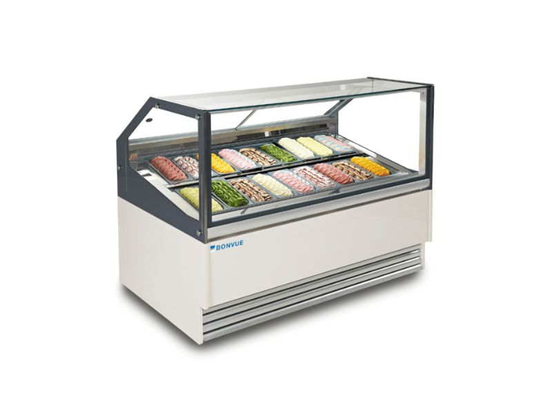 Bonvue SGD-18 Gelato Ice Cream Display Freezer