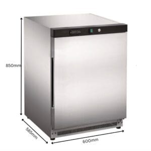 FED-X XR200SS Single Door Under Bar Fridge, small bar fridge