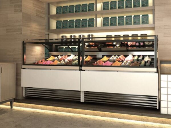 Bonvue SGD-12 Gelato Ice Cream Display Freezer - Image 2