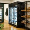 CDS Triple Door Display Supermarket Fridge - Elegant Black - Image 2