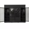 CDS Four Door Display Supermarket Fridge - Elegant Black - Image 2
