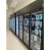 CDS Four Door Display Supermarket Fridge - Elegant Black - Image 3