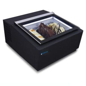 Bonvue Table Top Gelato Freezer 3 Tubs CGD-03B ideal for countertop display