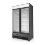 Austune commercial beverage fridge with 2 hinged Doors, AGRC-900LB