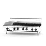 Goldstein 6 Burner Cooktop & 305mm Griddle, PFB12G6-X