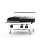 Goldstein 2 Burner Cooktop & 305mm Chargrill, PFB12Q2-X