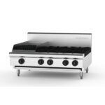 Goldstein 4 Burner Cooktop & 305mm Chargrill, PFB12Q4-X