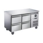 FED-X Under Bench Fridge with 4 Drawers, XUB7C13S2D