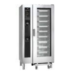 SEHE101WT.SF, Giorik Steambox Evolution Boiler Electric Combi Oven taking 20 of 1/1 GN