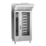 Giorik Steambox Electric 20 tray Combi Oven with built in Ventless Hood, SEHE201WT.SF.H