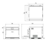 TurboChef i5 Rapid Cook Oven drawing