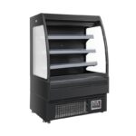 Low Height Open Display Cooler 900mm Wide with Curved Front design