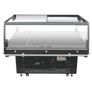 Thermaster Refrigerated Showcase with glass lids 1360mm wide, PDK-1360D