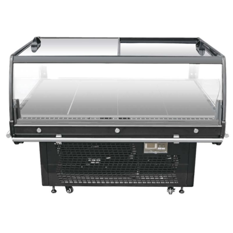Thermaster Refrigerated Showcase with glass lids 1360mm wide, PDK-1360D