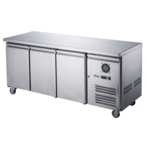 FED-X 3 Door Under Bench Freezer with 600mm Depth, XUB6F18S3V