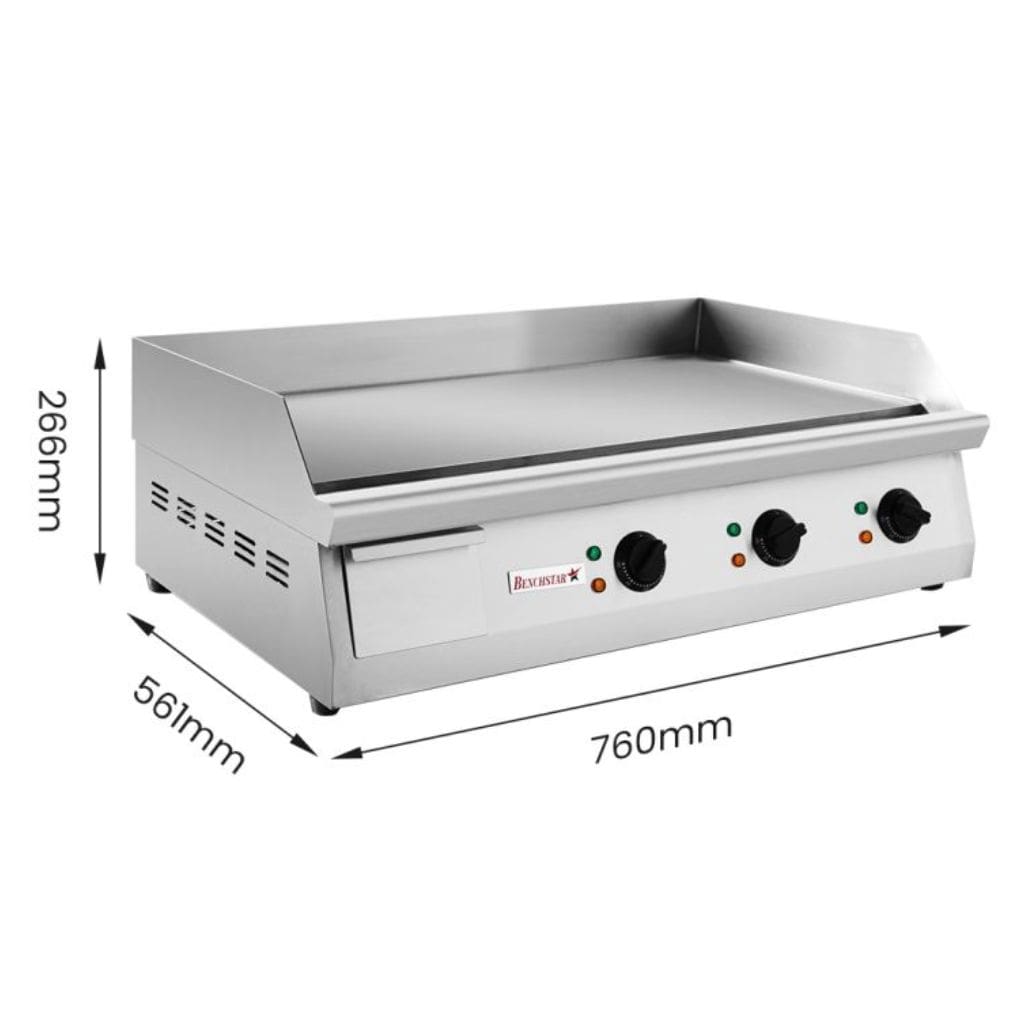 Benchstar GH-760E Large Electric Griddle 760mm