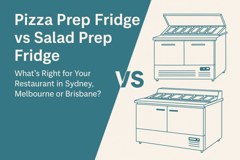 pizza prep fridge versus salad pre fridge
