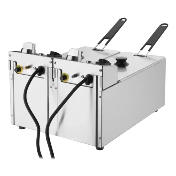 Apuro 3 Litre Twin Tank Fryer 2x3L - CU615-A - Image 4