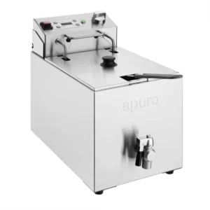 Apuro Electric Single Tank Fryer with 8 litre pan, CU620-A