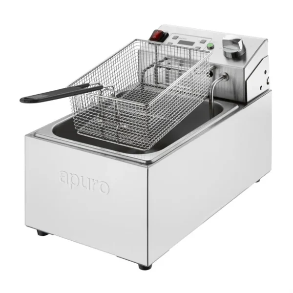 Apuro New 5 Litre Single Fryer - CU622-A - Image 2